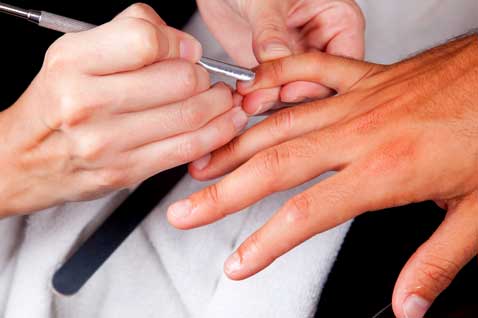 Manicure for men, men's spa services St. John's NL